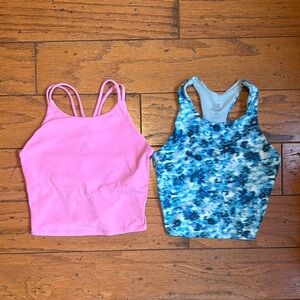 Girls Athleta Activewear Tops (2)